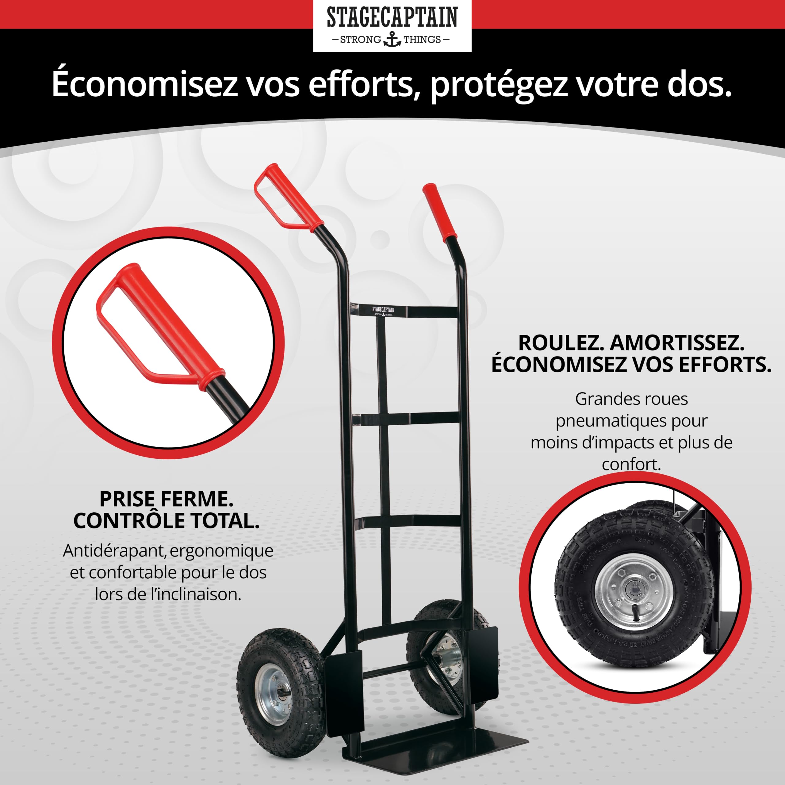 Stagecaptain Carryboy Chariot élévateur, Max. 200 kg