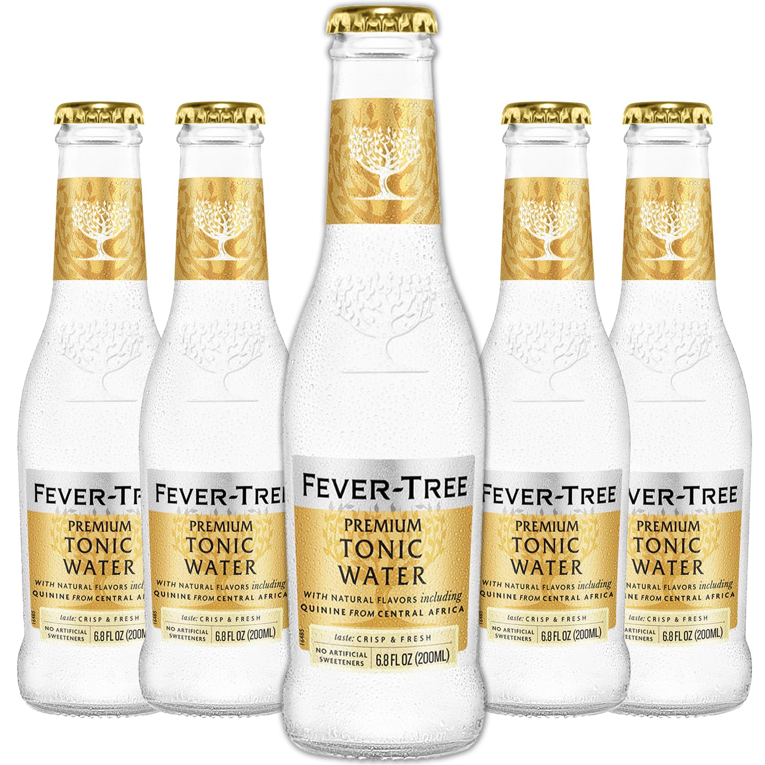 Fever Tree Premium Tonic Water - Premium Quality Mixer and Soda - Refreshing Beverage for Cocktails & Mocktails 200ml Bottle