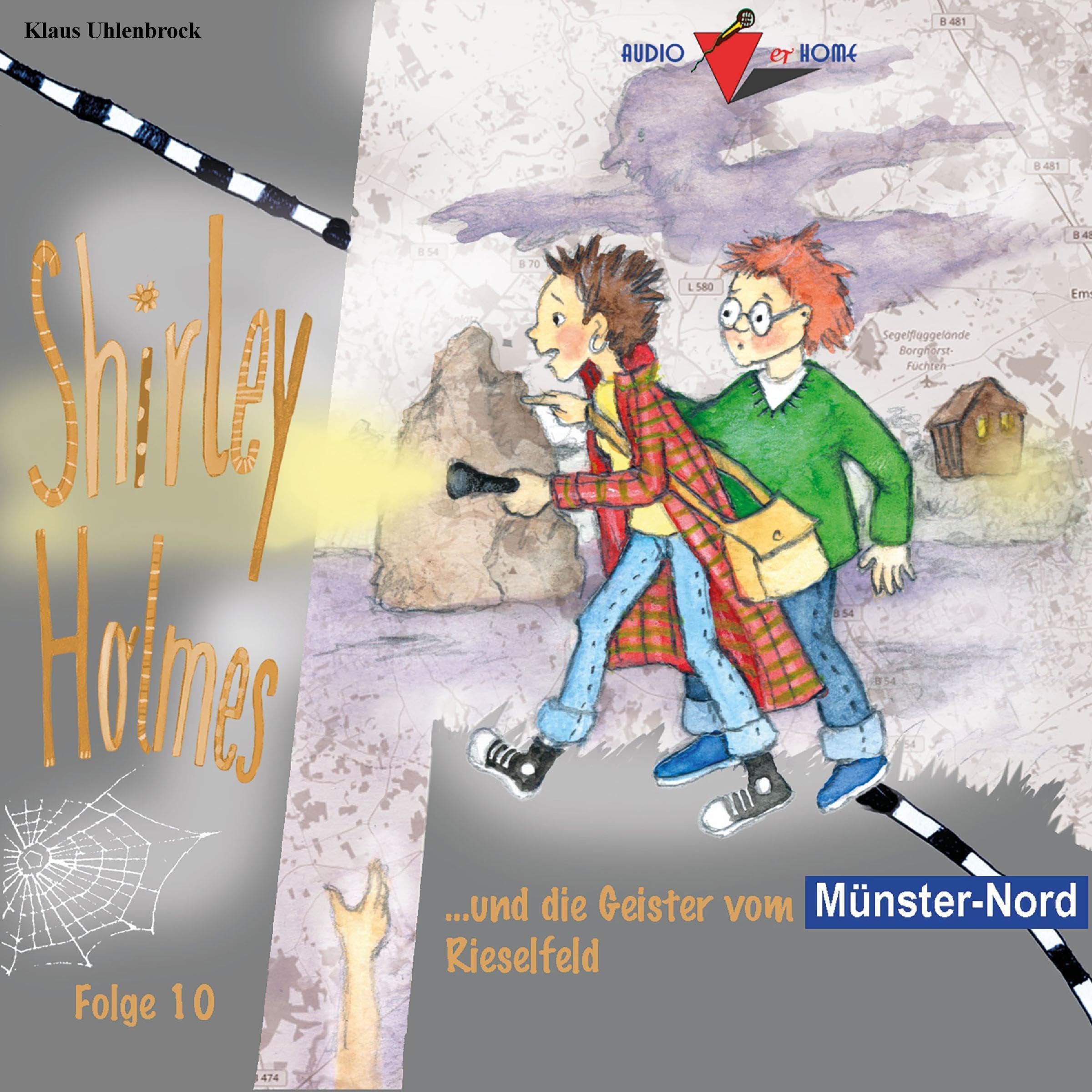 Cover art for Shirley Holmes und die Geister vom Rieselfeld