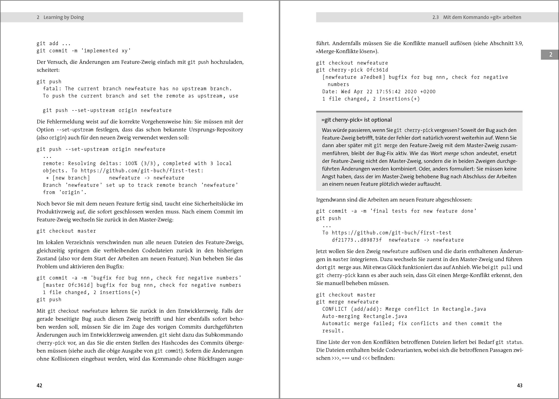 Git: Projektverwaltung für Entwickler und DevOps-Teams. Inkl. Praxistipps und Git-Kommandoreferenz