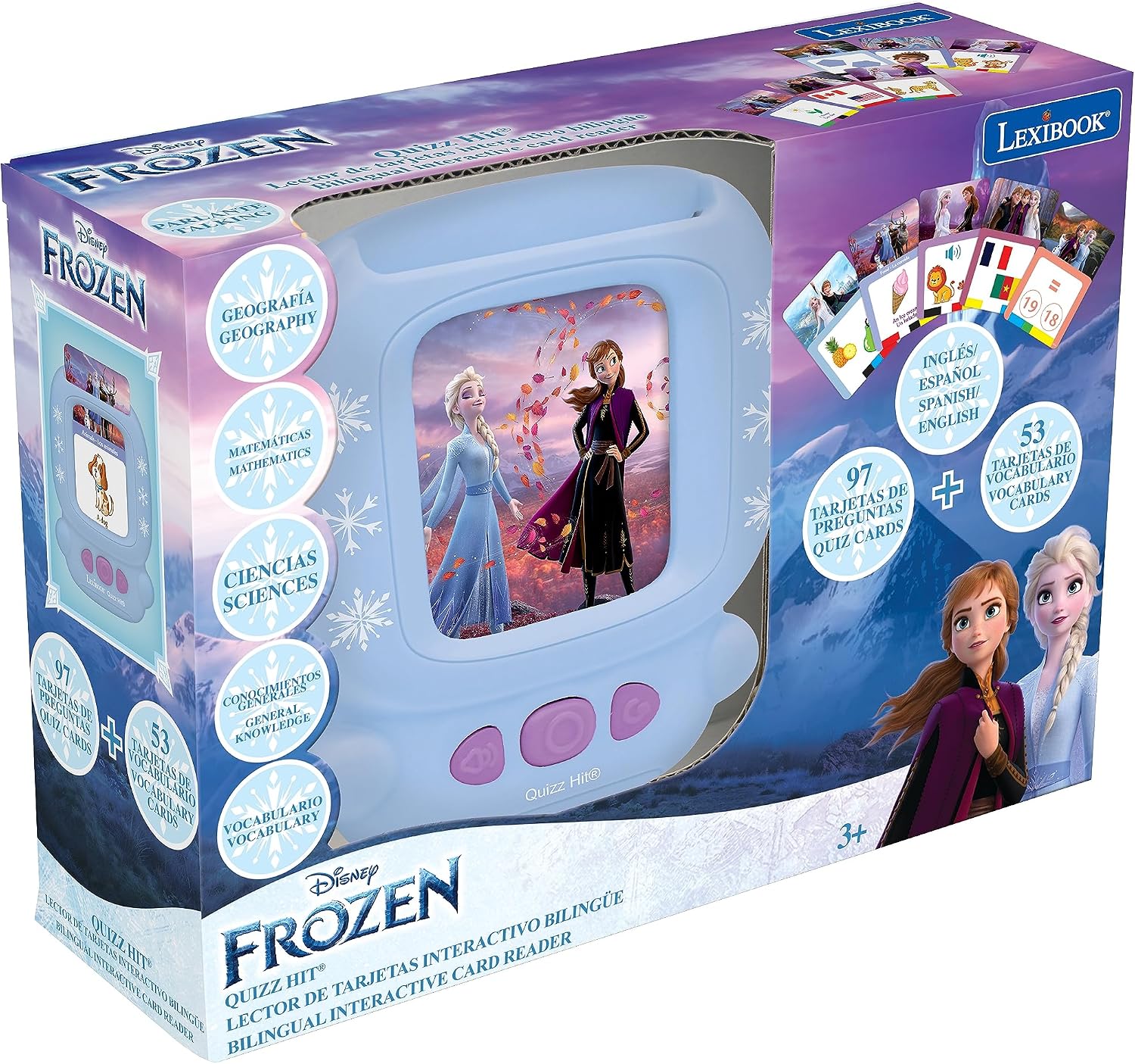 LEXiBOOK, Frozen Interactive Card Reader, JCR10FZi2 image 5