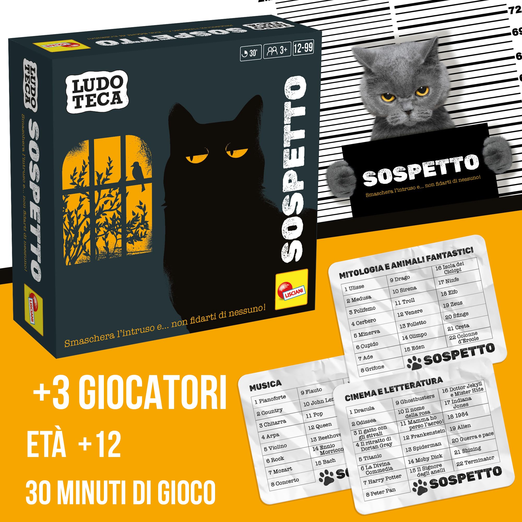 Lisciani Giochi Ludoteca Pocket Sospetto