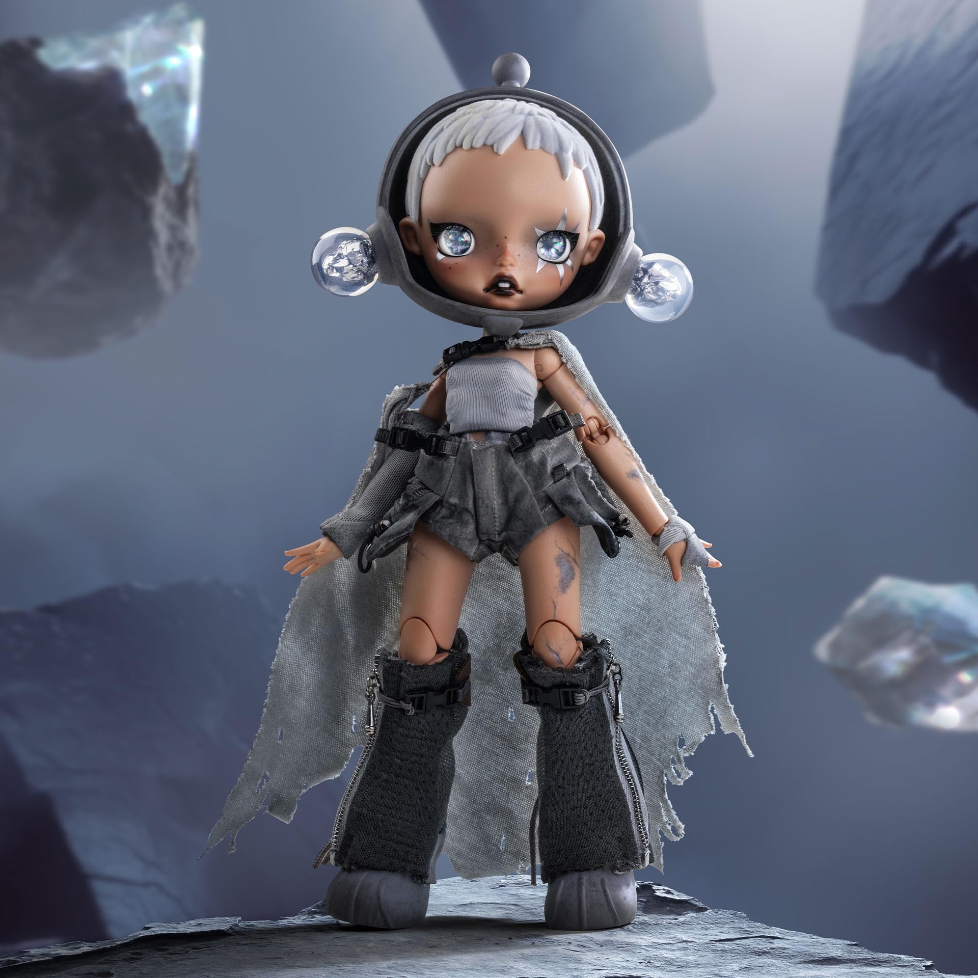 POPMARTフィギュアMolly hacipupu SKULLPANDA POPMARTフィギュアMolly