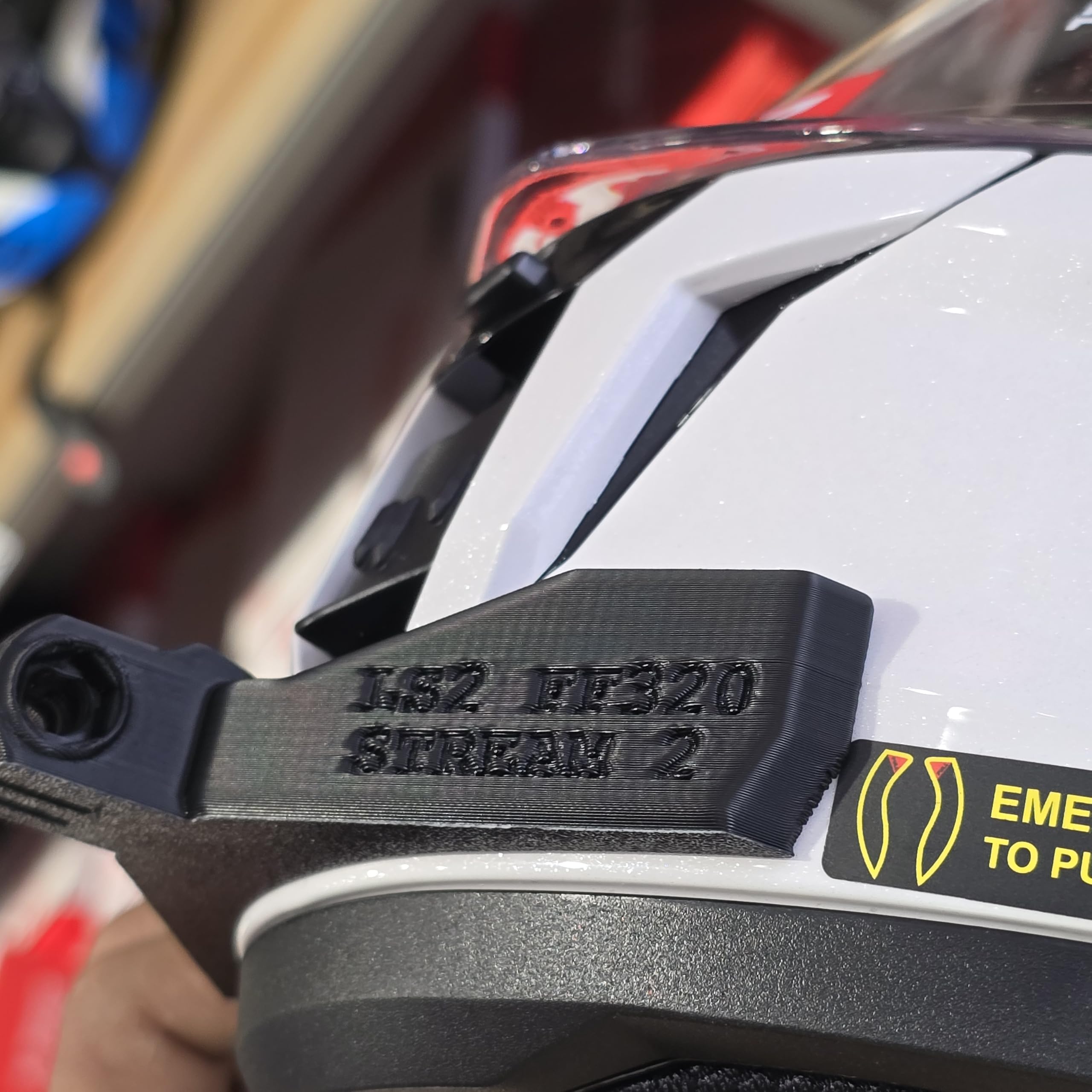 Custom Chin Mount for LS2 FF320 Stream 2 (CORE) (XL/XXL)-picture-14
