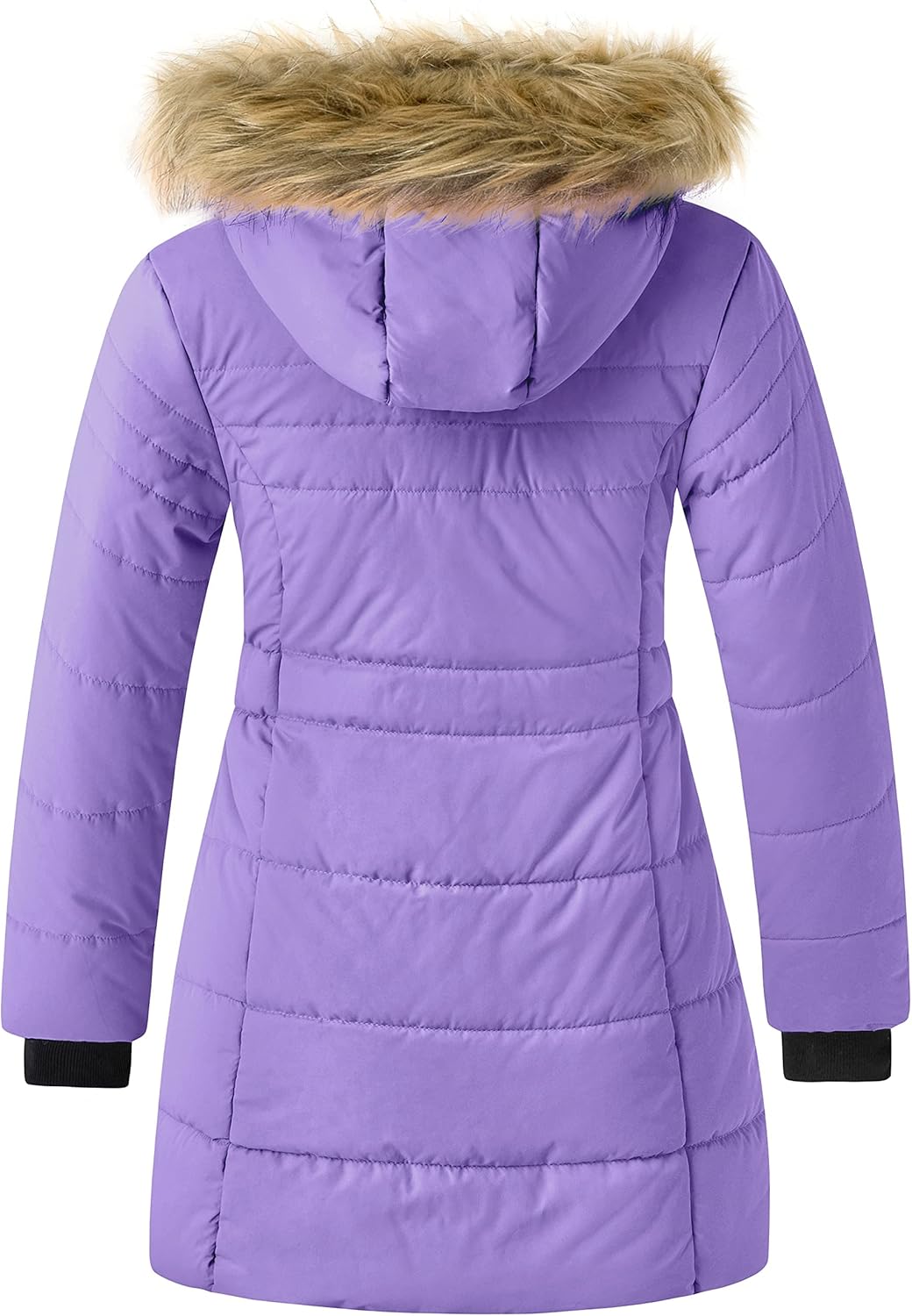 ZSHOW Girls' Long Winter Coat Parka Waterproof Warm Puffer Jacket - Image 3