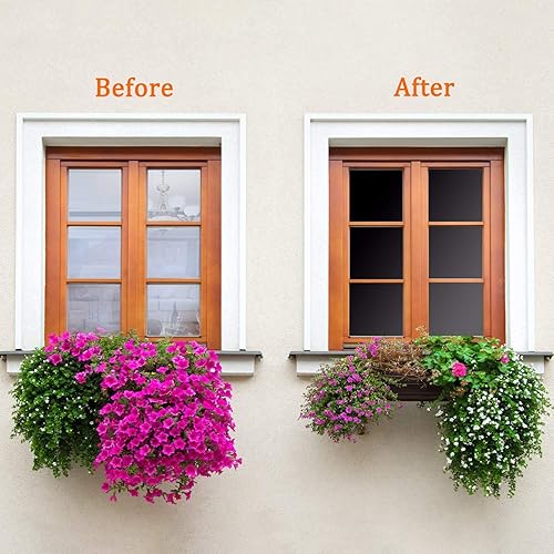 Miniatura 3 de Película reflectante para ventana, espejo unidireccional de privacidad, tintado de ventana, control de calor, película solar anti UV, para el hogar,