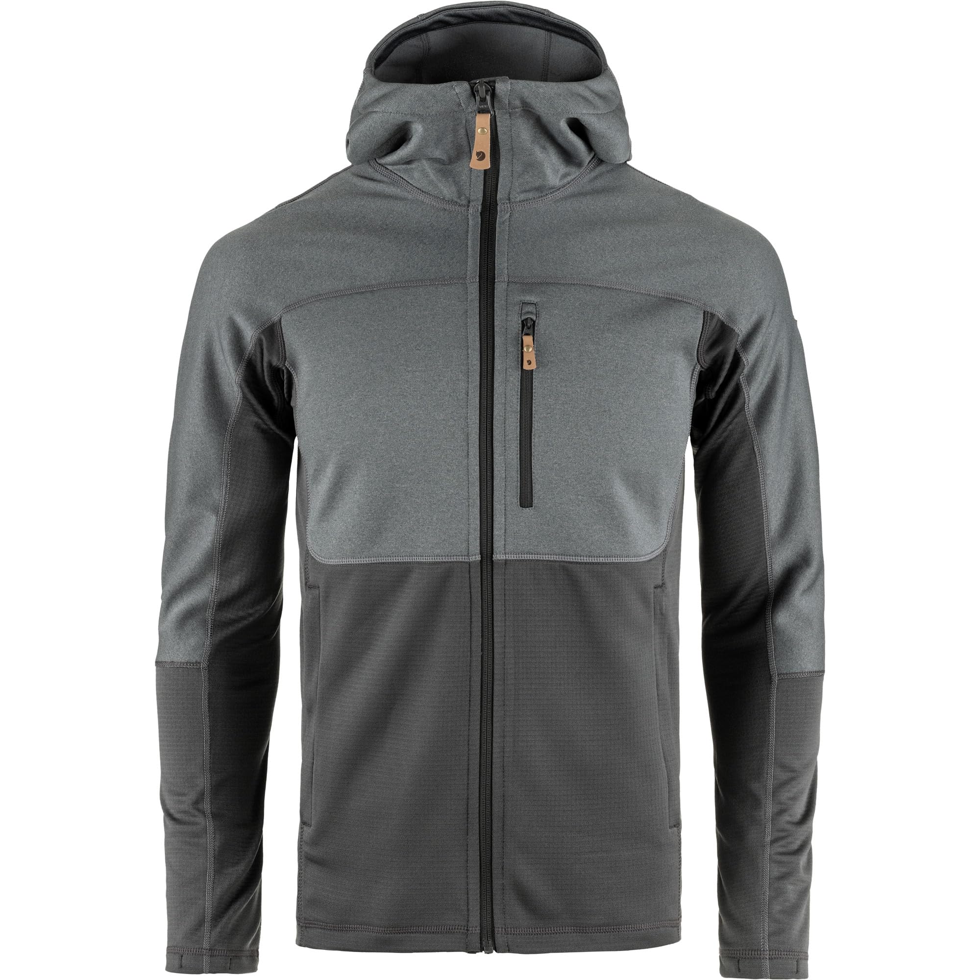 Fjallraven 82257-048-020 Abisko Trail Fleece M Sweatshirt Men's Iron Grey-Grey Size L