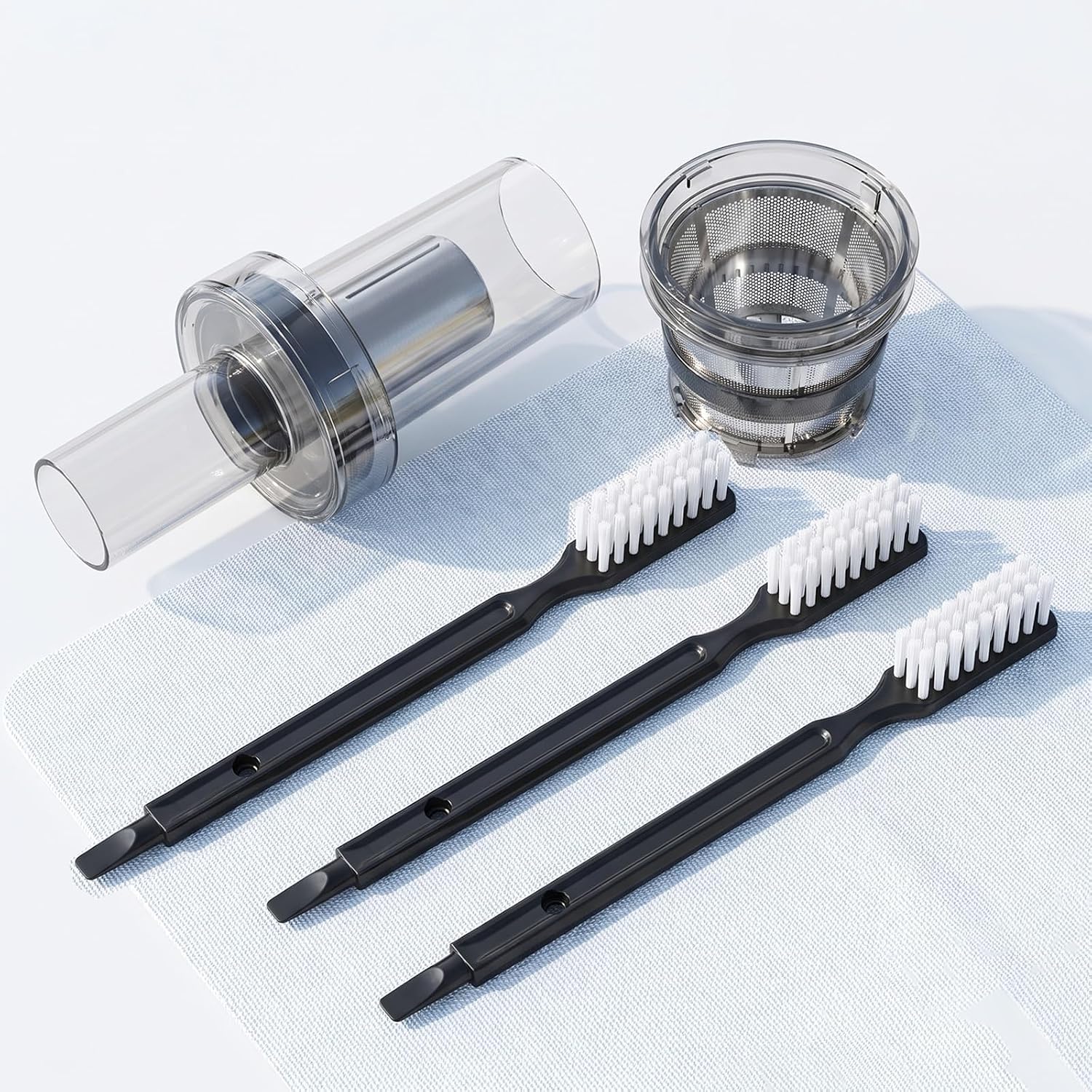 4 Pcs Juicer Machine Cleaning Brush Set,Masticating Cleaner Bristle