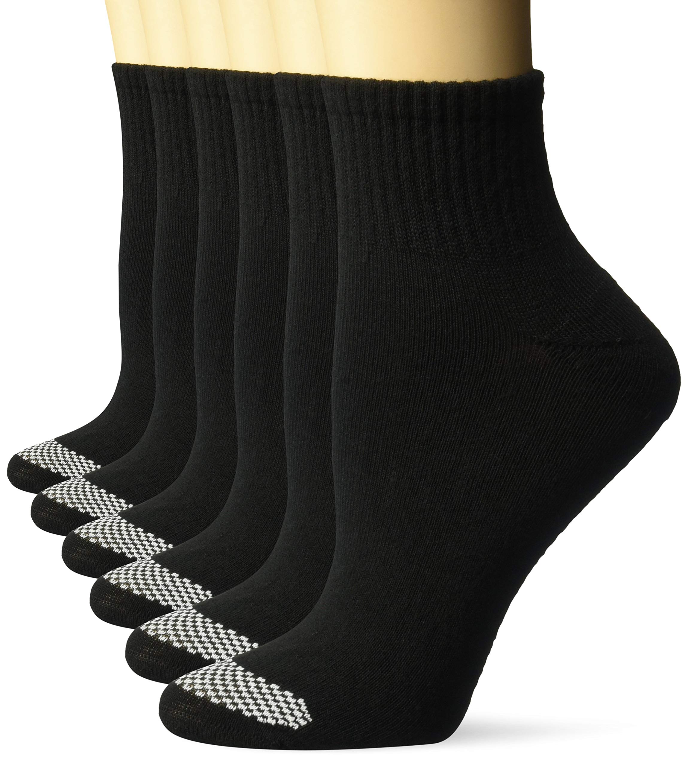 Women's Cool Comfort Toe Support Ankle Socks (6-Pair Pack)