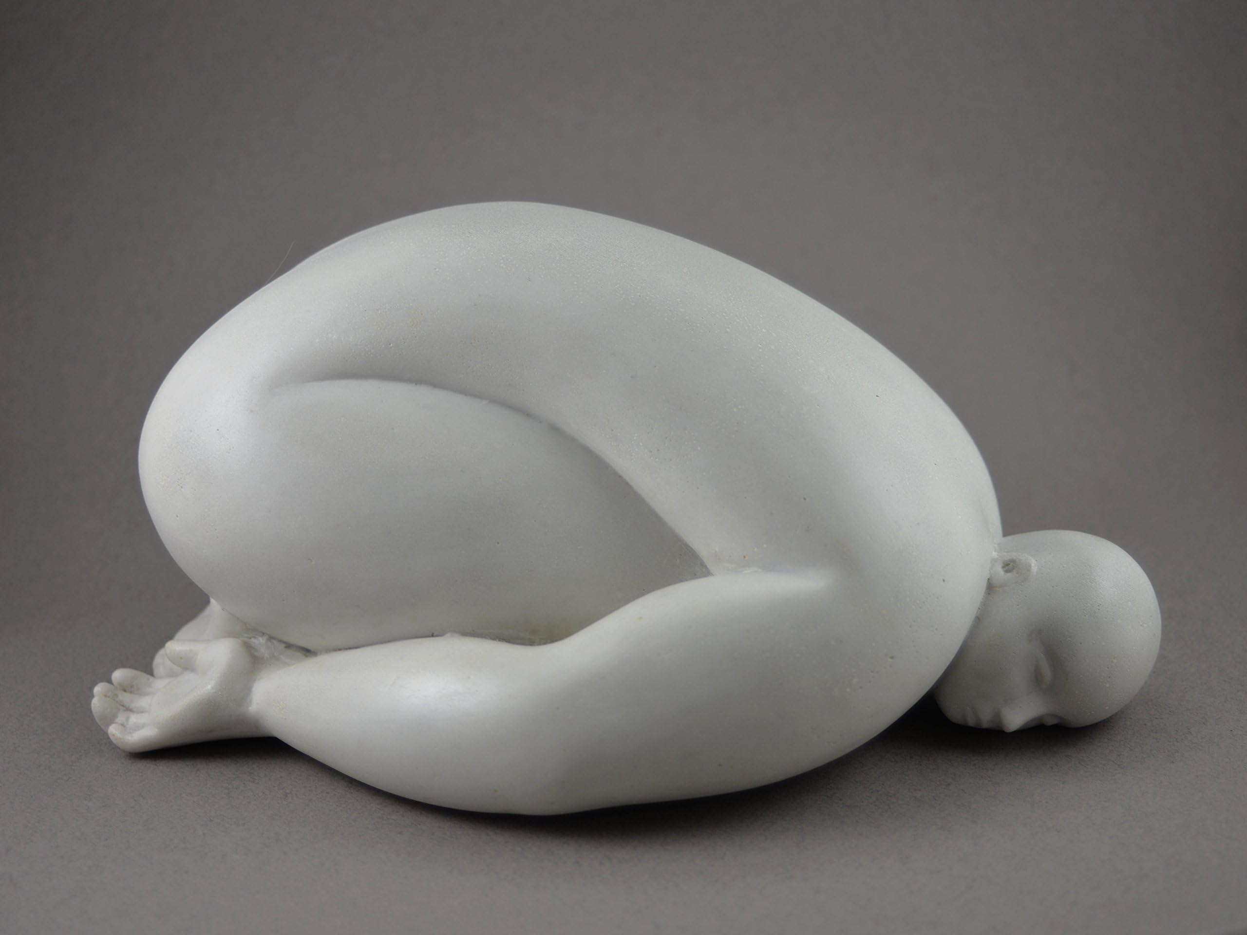 Figurative Sculpture - Resin and Marble Powder Sculpture - Modern 3D Art - 3D Home Decor