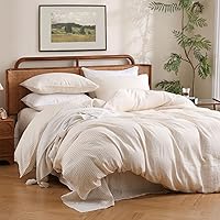 Vista 10 de S VICTORY SYMBOL - Juego de funda de edredón de lino 100% orgánico, juego de ropa de cama de lino francés lavado a piedra, funda de edredón