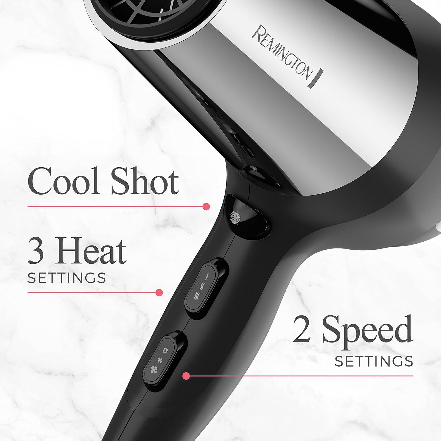 Remington Impact Resistant Hair Dryer, D4200 : Amazon.com.mx: Belleza