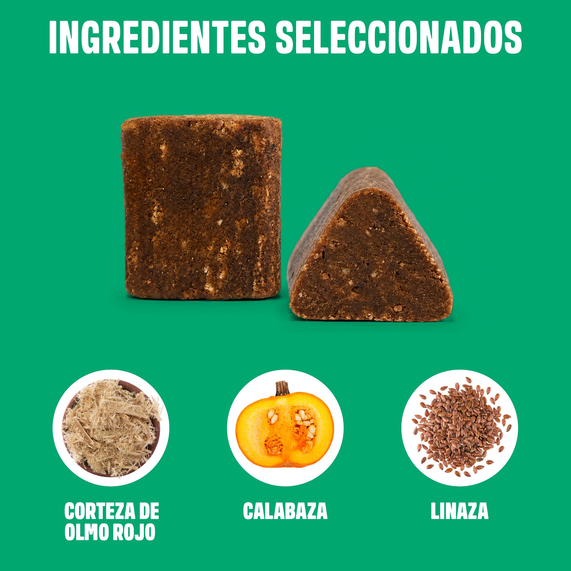 ivvi Ulmus Snacks Digestivos para Perros con Corteza de Olmo, Calabaza y Linaza – Snacks Blandos con Pollo, Apoyo Digestivo Suave, para Estómagos Sensibles, 60 Snacks, 270 g