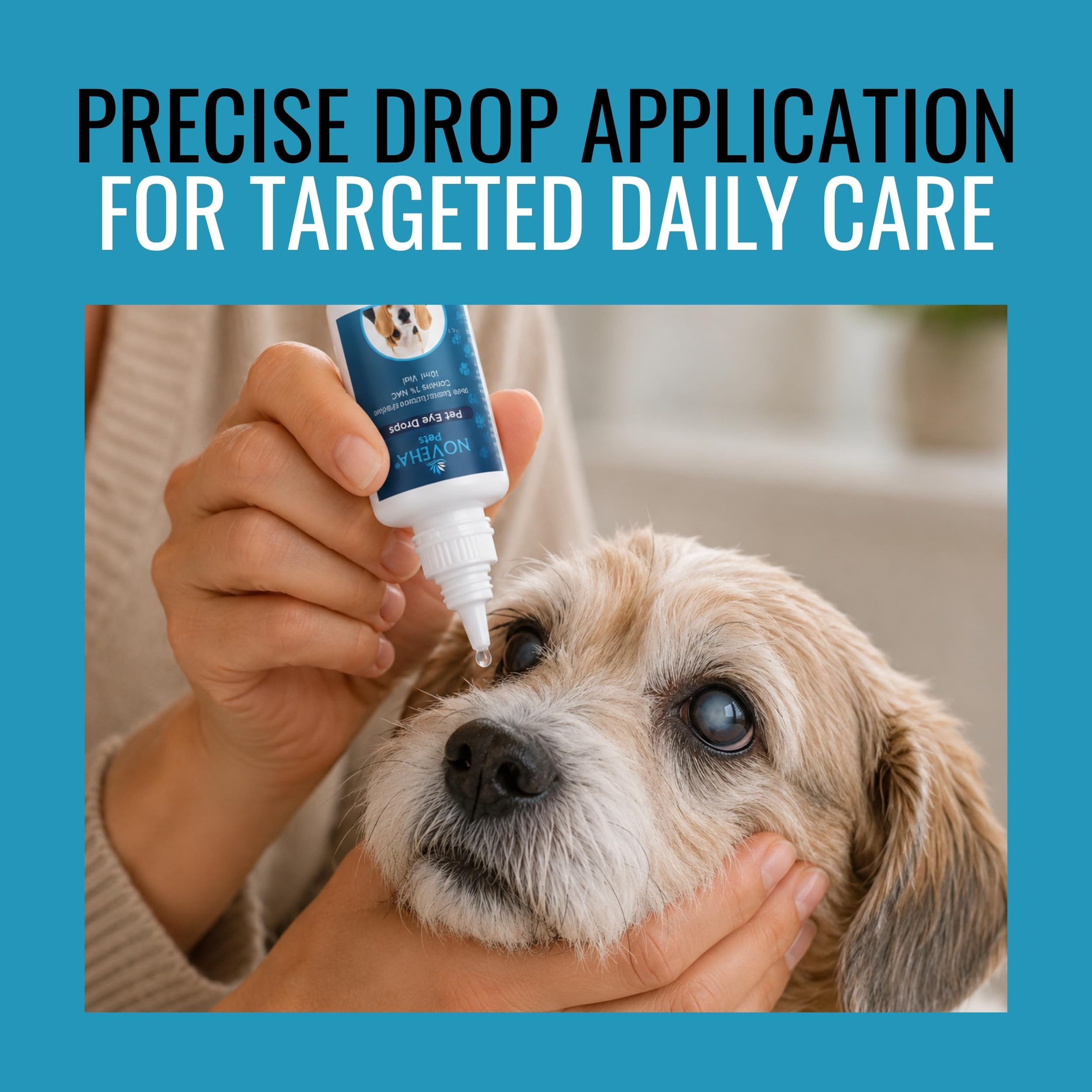 NOVEHA Pet Drops | Advanced Lanosterol Solution + NAC (2 x 10 mL) — Amazon image 8