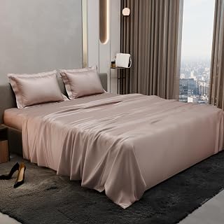 Stoa Paris Double Bedsheet with 2 Pillow Covers, 300 TC UltraSatin Premium Bedding Set, Aesthetic Home Decor, Gift for Cou Price In India