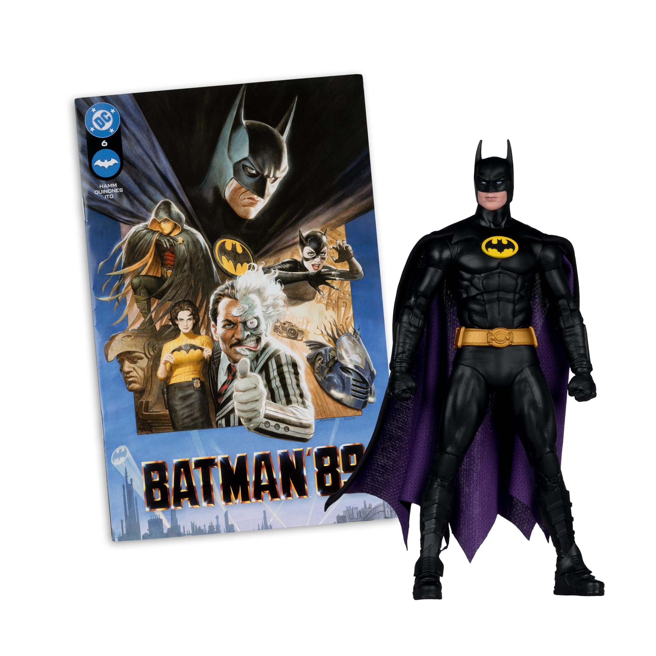 McFarlane Toys DC Direct Batman (Batman 89) 7in Action Figure with Comic