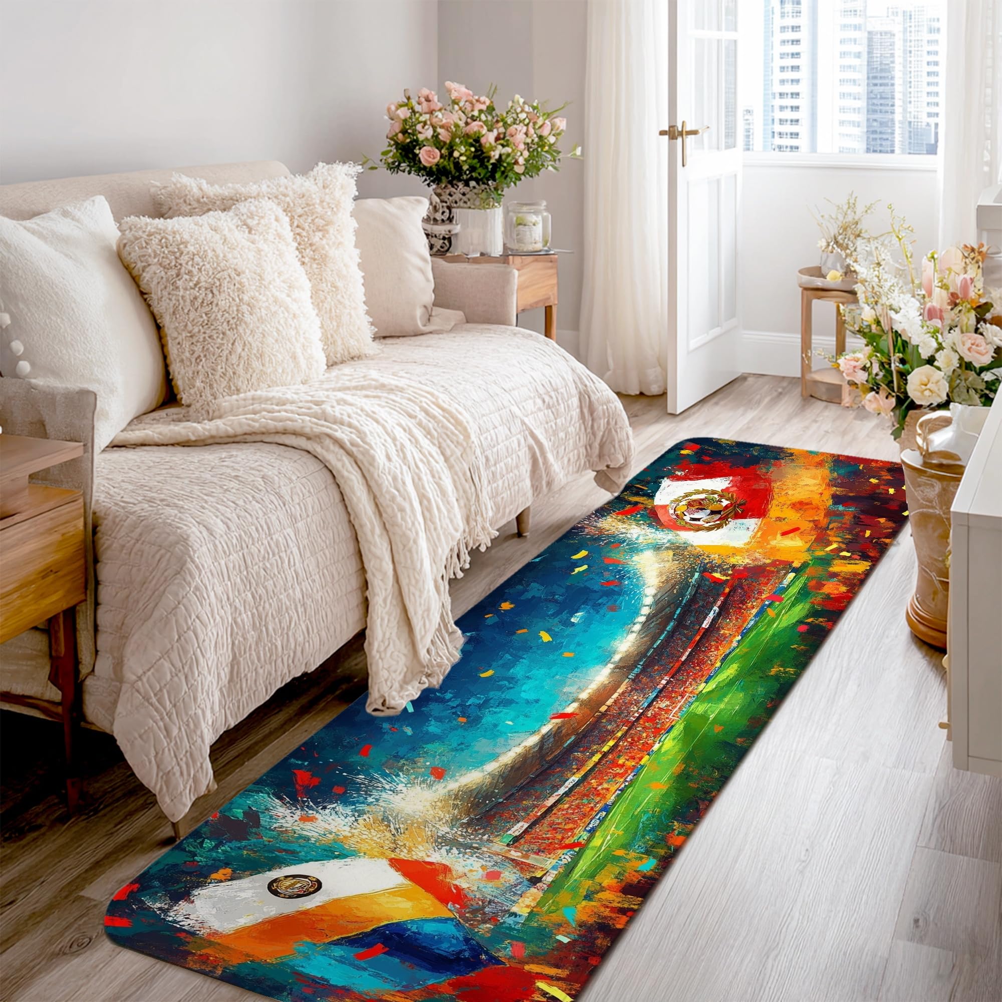 Tapis de couloir anti-perte de poils pour votre entrée