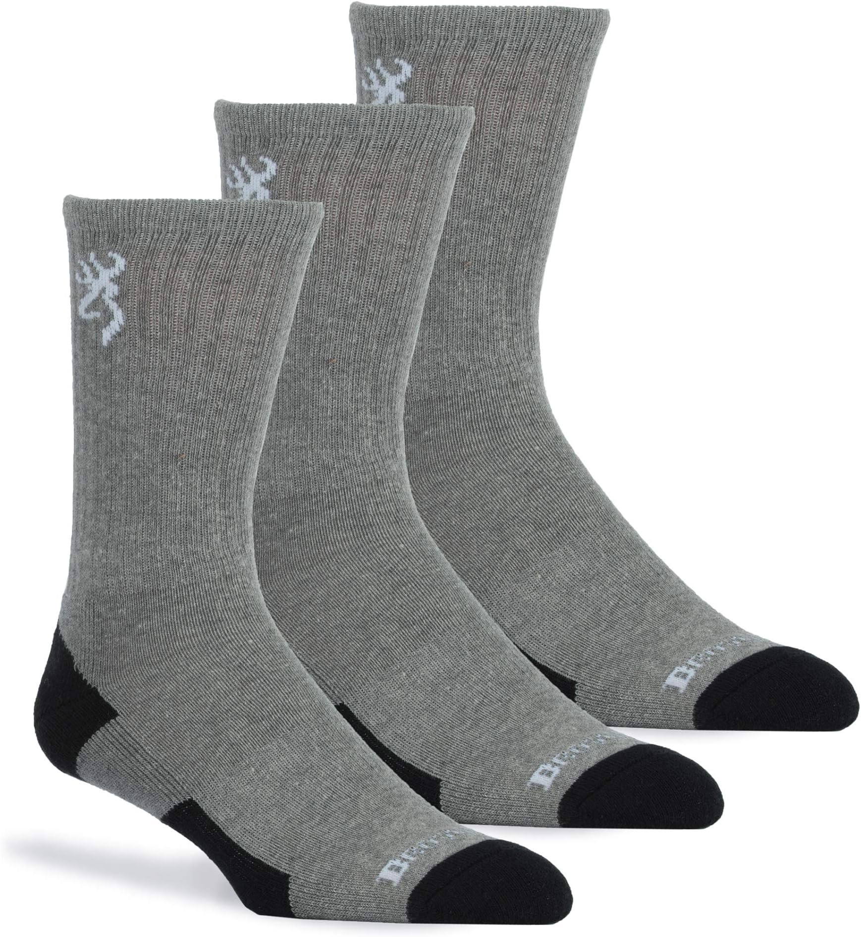 BrowningMen's 3-pack Everyday Crew Socks