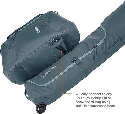 Miniatura 7 de Thule RoundTrip - Bolsa de viaje para esquí y snowboard, 90L