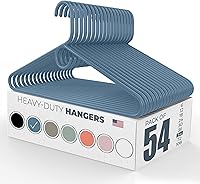 Vista 51 de Neaties - Perchas resistentes para ropa, paquete de 18 – Fabricadas en EE. UU. – Capacidad de 8 libras, perchas de plástico para ropa de adultos