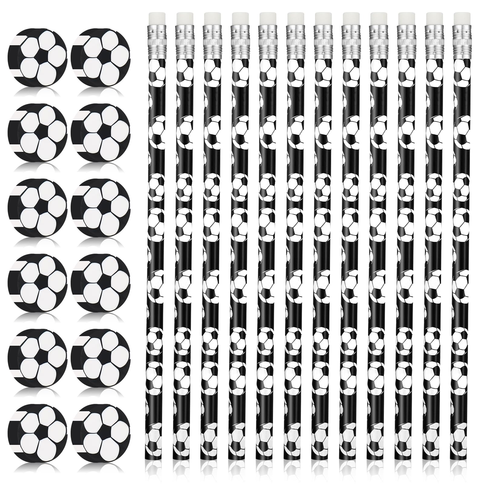 Aoksily Fußball Mitgebsel Set 62-teilig | Geburtstagsgeschenke Für Kinder Mit Armbändern, Stiften & Spielen