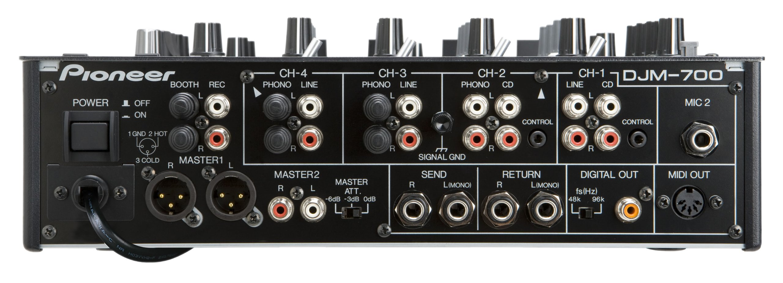 Pioneer DJM-700-K DJ console