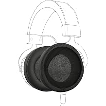Dekoni Audio Headphone Earpads for Beyerdynamic DT 770 Pro, DT 990 Pro | Premium Replacement Ear Pads Memory Foam Cushion | Protein Leather