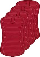 Vista 12 de All-Clad Soporte Premium para Ollas y Almohadilla Térmica: Resistente al Calor hasta 500 Grados - 100% Algodón, Almohadilla Térmica de 10"x6.25