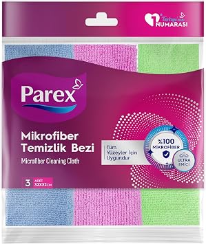 Parex Mikrofiber Temizlik Bezi 3l  Paket