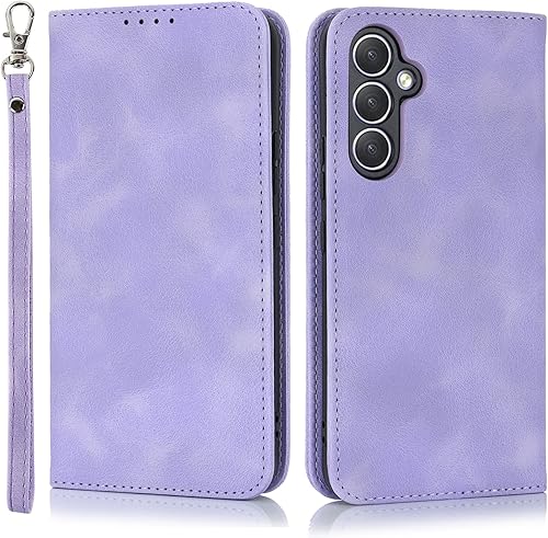 Miniatura 20 de Havaya Funda tipo cartera para Samsung Galaxy A54 0.18 oz para Samsung Galaxy A54 5G, funda con tarjetero y ranuras para tarjetas de crédito