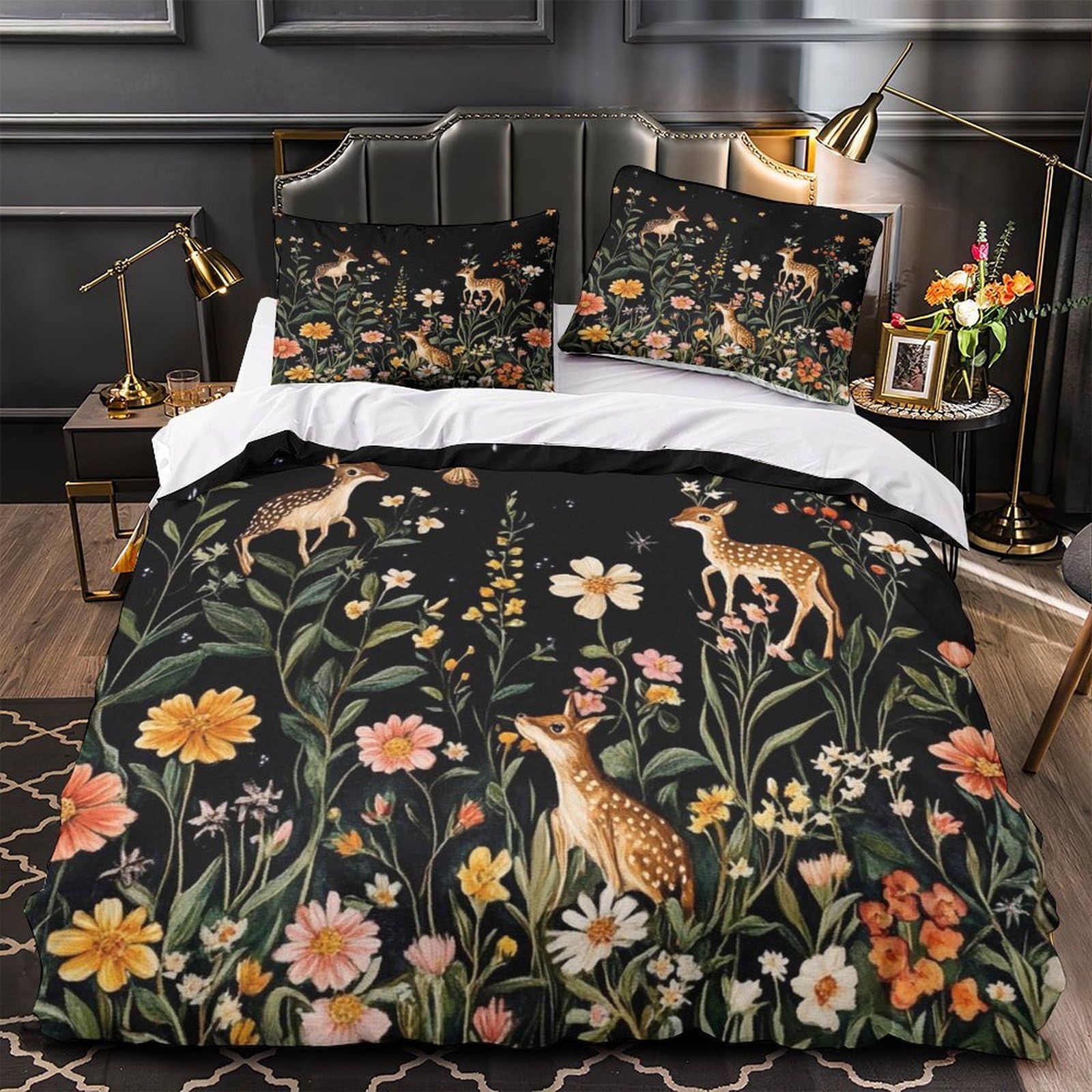 Housse de Couette 3D Planète Terre Lit Double 200x200 Microfibre Hypoallergénique Anti-Plis