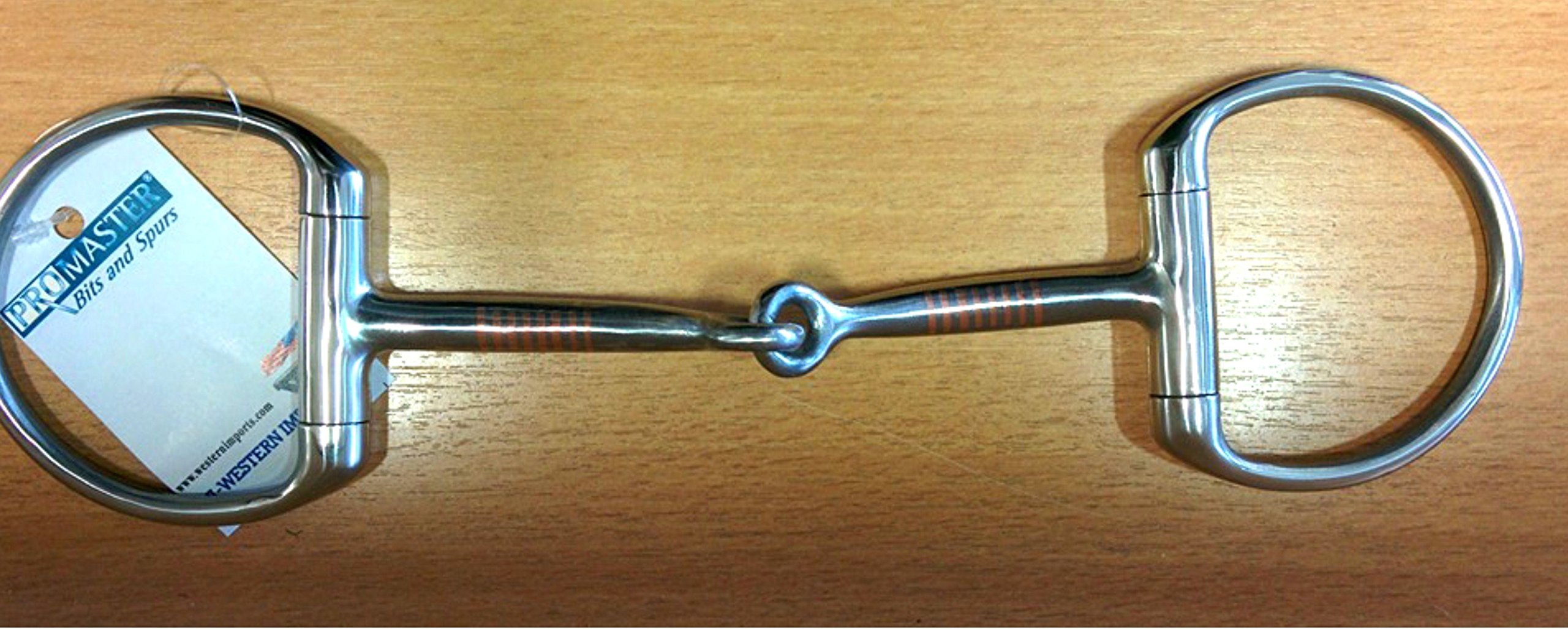 ProMaster Offset D-Ring Premium Snaffle (5" (12,7 cm))
