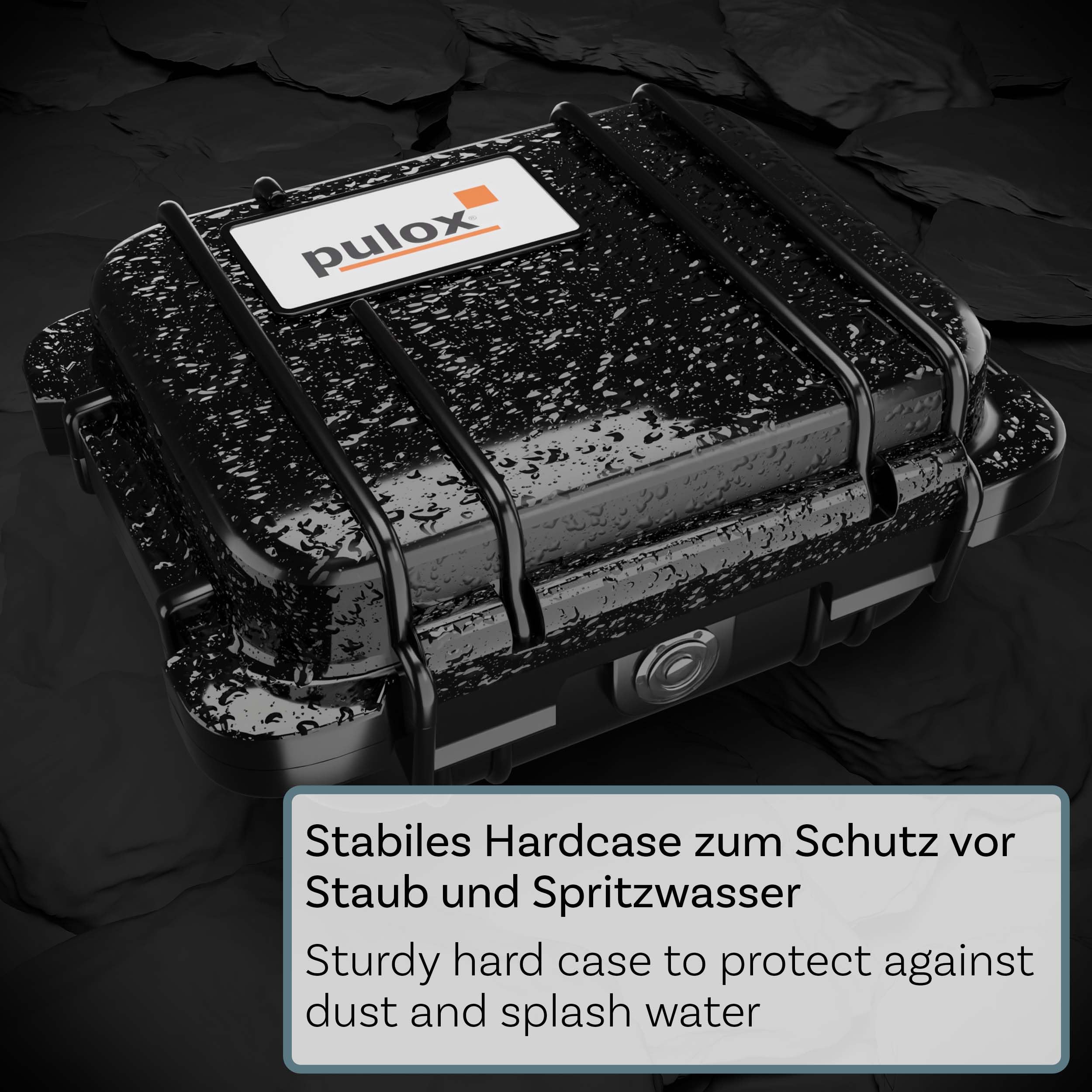 Pulox PO-200 Pulsoximeter Set Blau Messung von SpO2, Puls & PI am Finger | Inklusive Zubehör-Kit, mobiles Messen von Sauerstoffsättigung, Pulsrate und Perfusionsindex