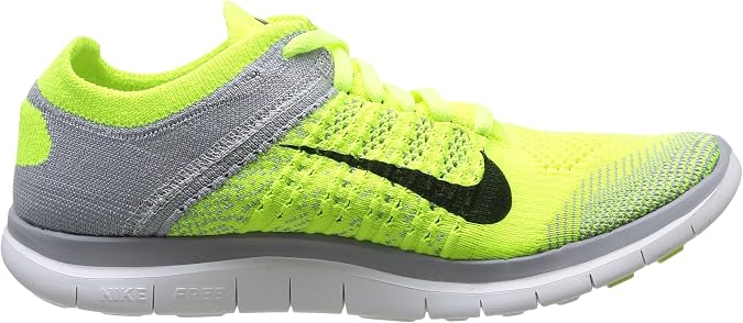 Amazon.com: Nike Free 4.0 Flyknit - Zapatillas de running para hombre,  color gris, verde y negro, talla 8 : Ropa, Zapatos y Joyería