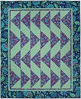 Vista 2 de Fiber Café - Edredón de 3 yardas, diseño de favoritos, color marrón