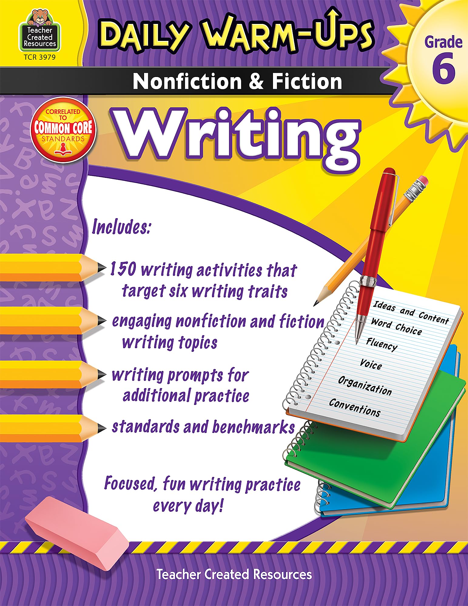 Daily Warm-Ups: Nonfiction & Fiction Writing Grd 6: Nonfiction & Fiction Writing Grd 6