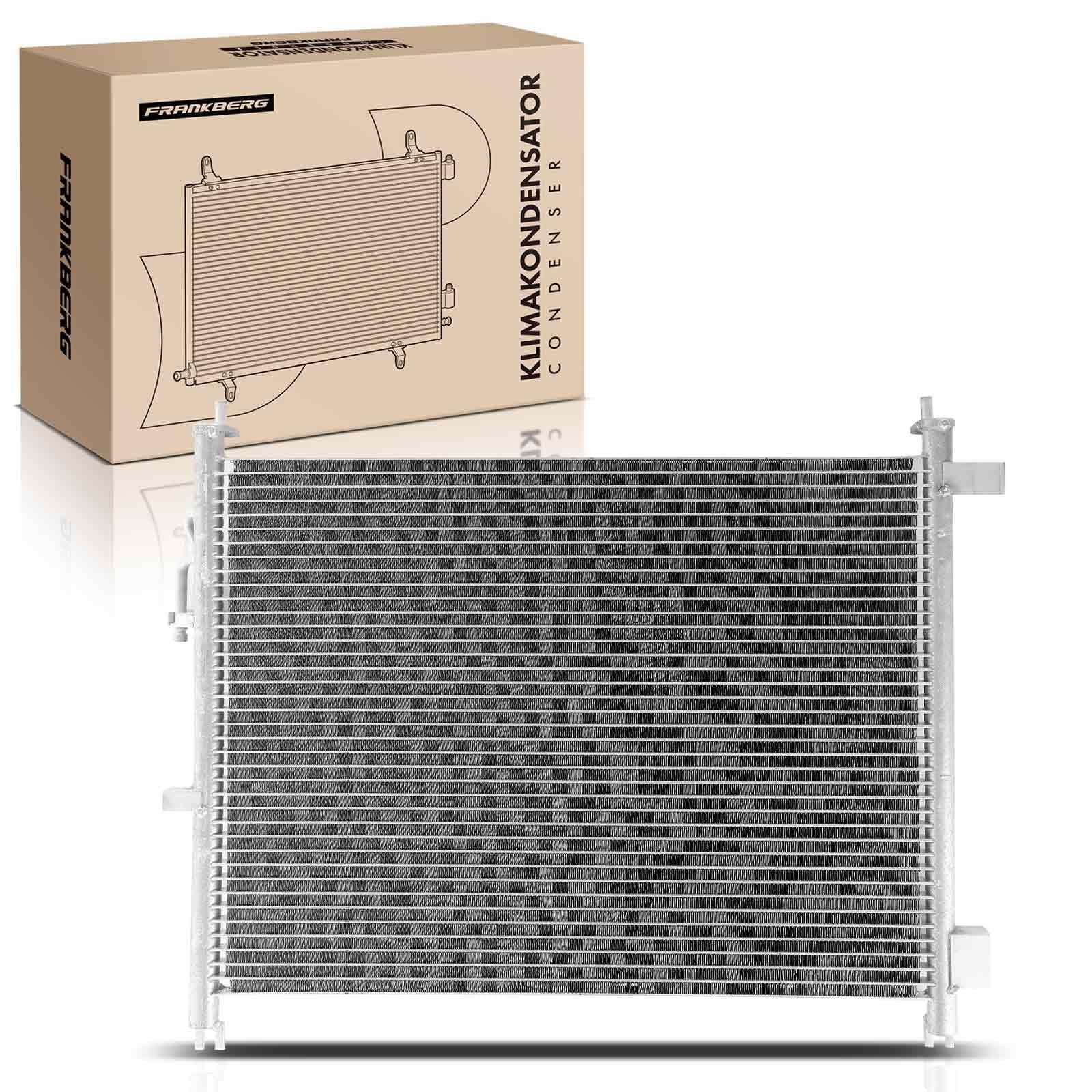 Frankberg Radiatore climatizzatore Condensatore climatizzatore Compatibile con Micra IV K13K K13KK 1.2 1.2 DiG-S 2010-2015 Replace# 940600,921101HC0A