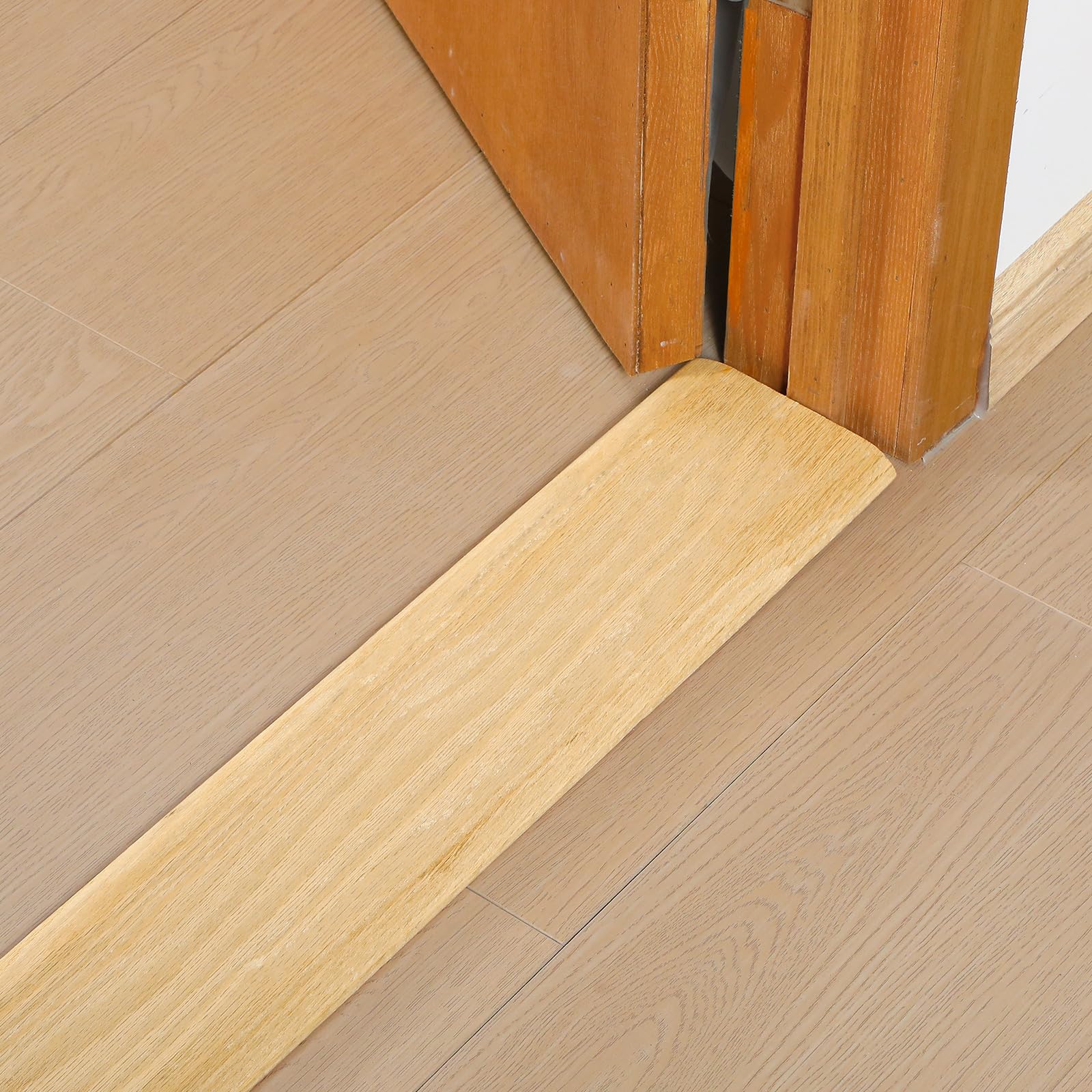 Amazon.com: Wonderjune Door Transition Strip Wood Threshold