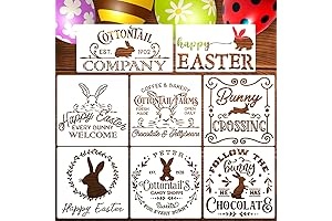 Happy Easter Stencil