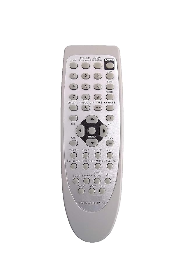 Buy LipiWorld® RC 115/A CRT TV Remote Control Onida CRT Tv