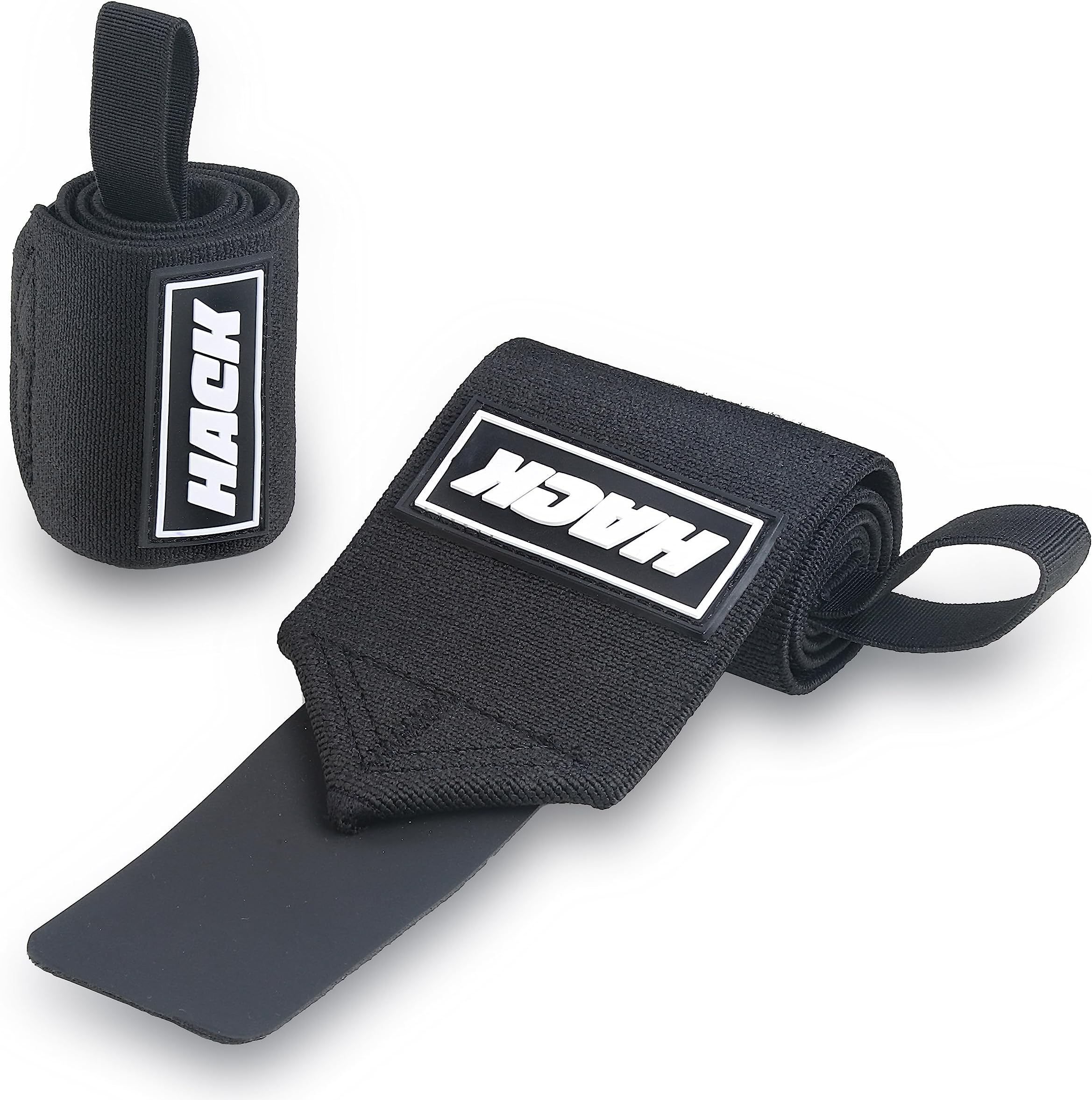 Professional 24" Stiff Wrist Wraps with Thumb Loops for Men & Women - Hand Grip Wrist Support for Weightlifting, Powerlifting, Bench Press, Strength Training- Wrist Pain