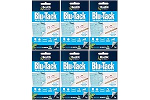 Blu-Tack 6-Pack 75g Pouches