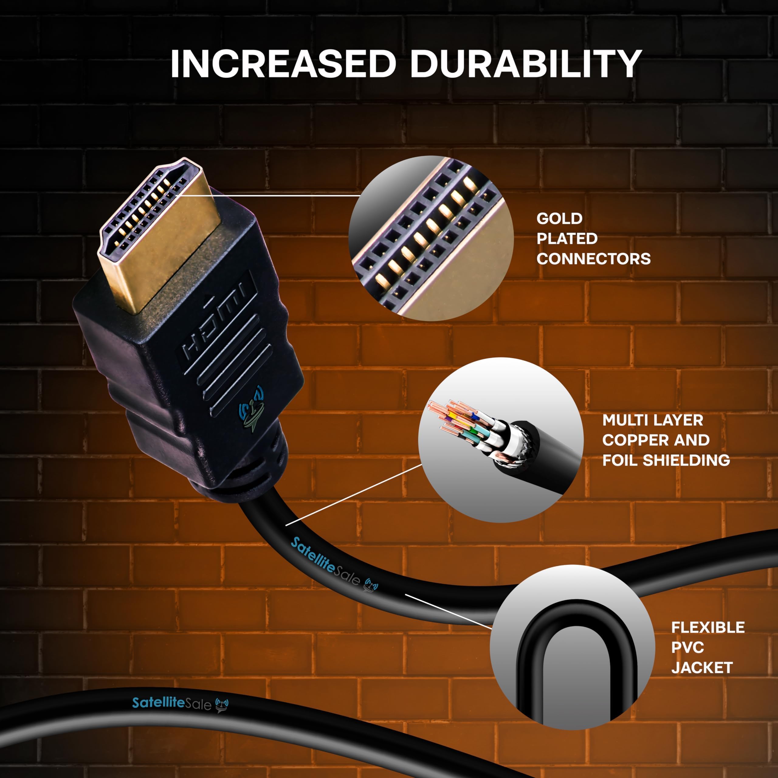 UGREEN HDMI TO HDMI Male Cable, 4K@30Hz Resolution Support, 10.2Gbps...