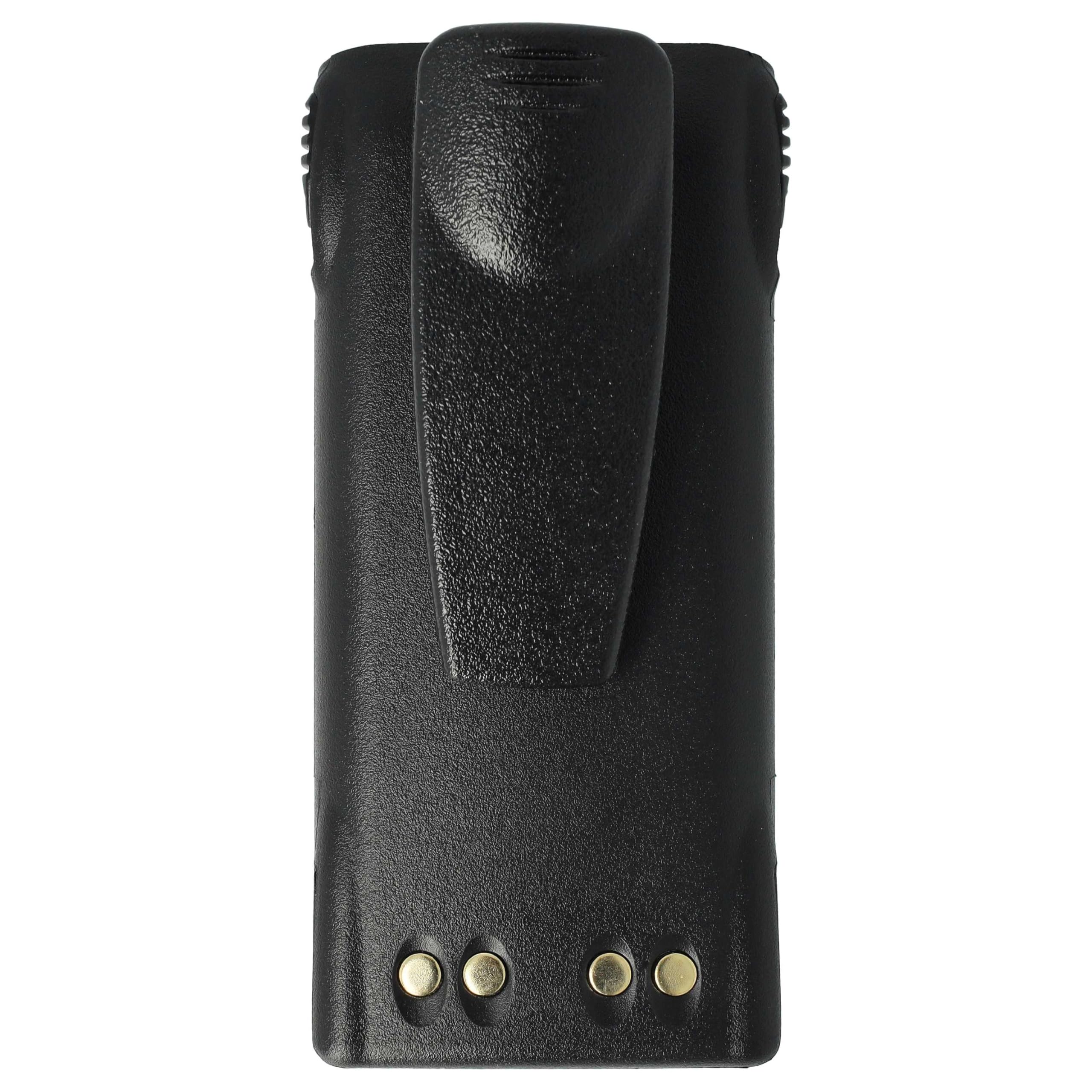 vhbw Batería Recargable Compatible con Motorola GP340, GP360, GP380, GP540, GP580, GP640, GP680 Radio (1800 mAh, 7,2 V, Li-Ion)