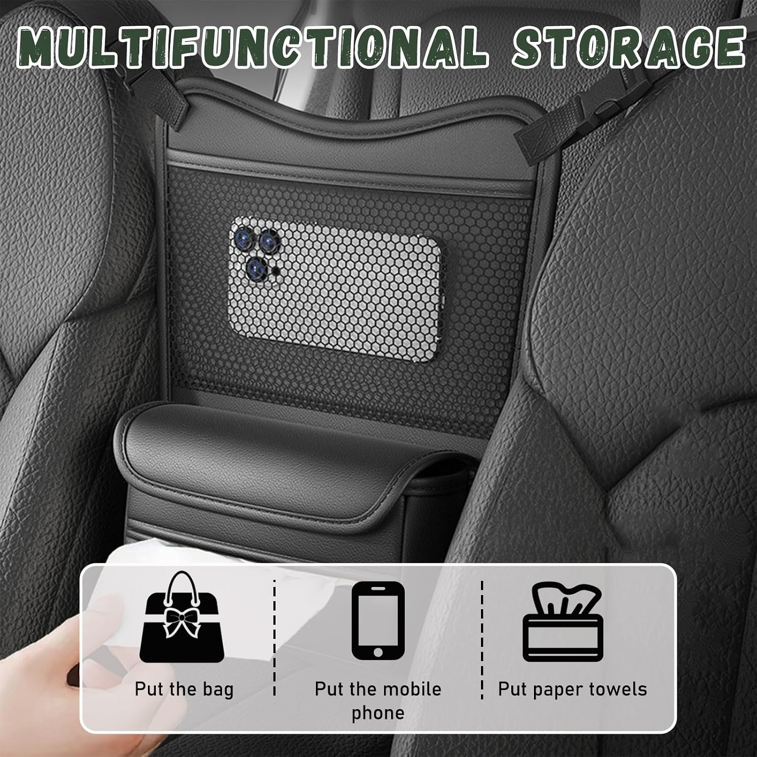 Organizador de Asiento para Toyota Yaris Cross 2020-2026 SUV