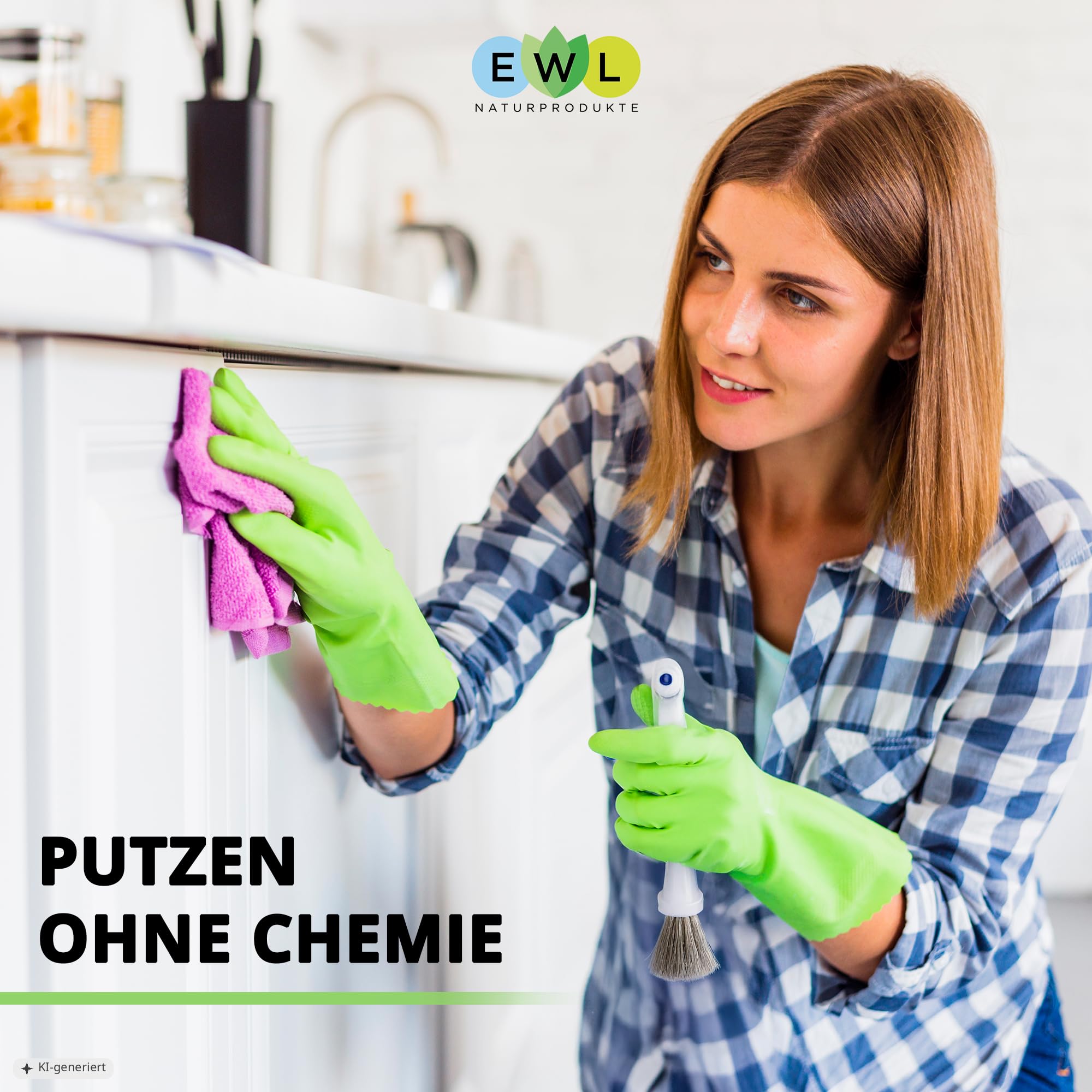 EWL Natron Pulver 5,5kg | Baking Soda | Lebensmittelqualität | Eimer | Deutsche Herstellung & Abfüllung | Wiederverschließbarer & recyclebarer Behälter | Hochrein | Backpulver-Ersatz & Allrounder
