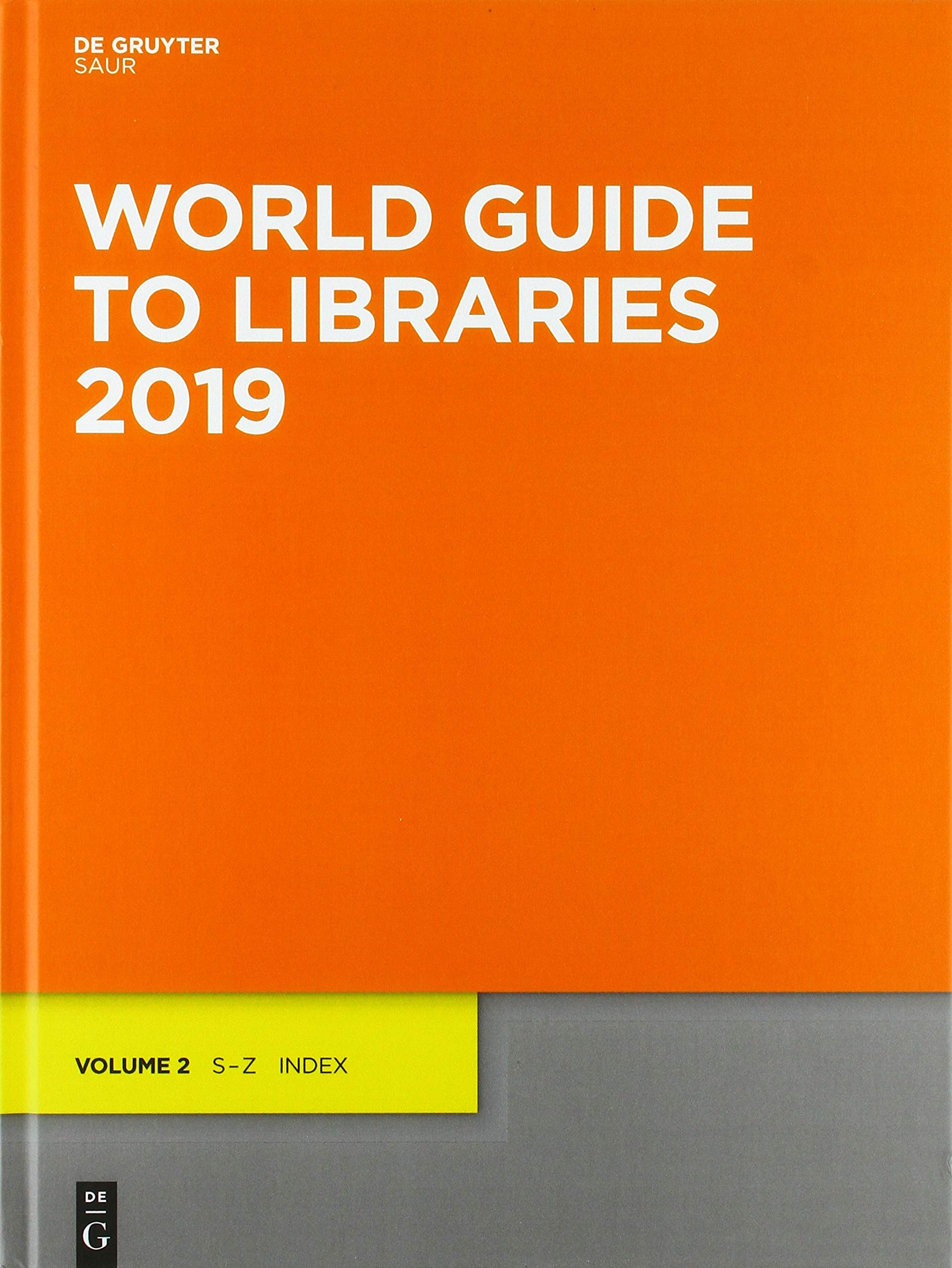 World Guide to Libraries 2019