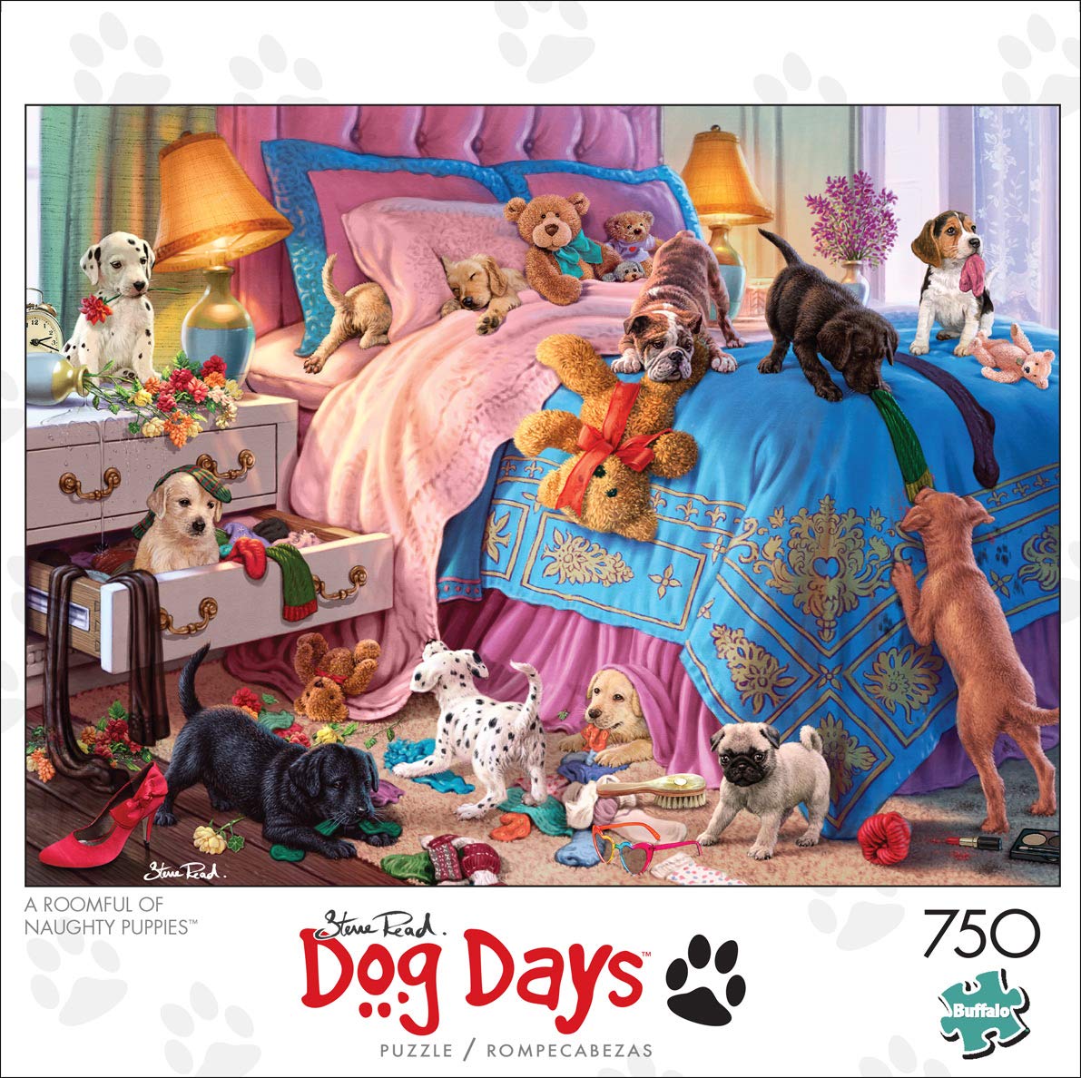 Buffalo Games - A Roomful of Naughty Puppies - Steve Read