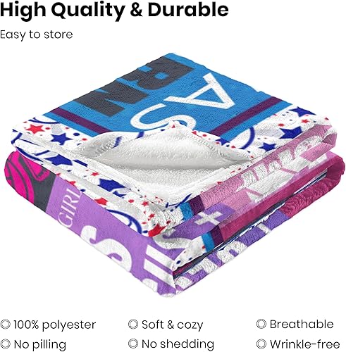 Miniatura 7 de Regalos de voleibol para niñas adolescentes, regalos de manta de voleibol, regalos de manta de voleibol, manta de voleibol de 50 x 60 pulgadas,