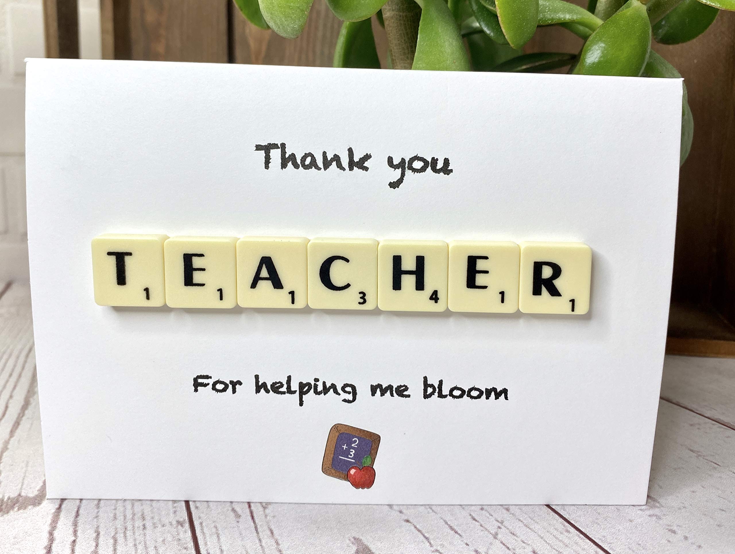 Buy Thank you card, Teacher card, Thank you Teacher, Leaving School